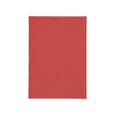 Classmates A4+ Exercise Book 48 Page, 8mm Ruled, Red - Pack of 50